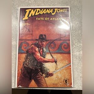 Indiana Jones fate of Atlantis mint condition comic book